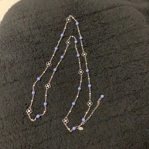 NWOT Periwinkle Lia Sophia long necklace